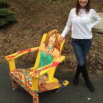 Adirondack Chair I painted for a charity event
